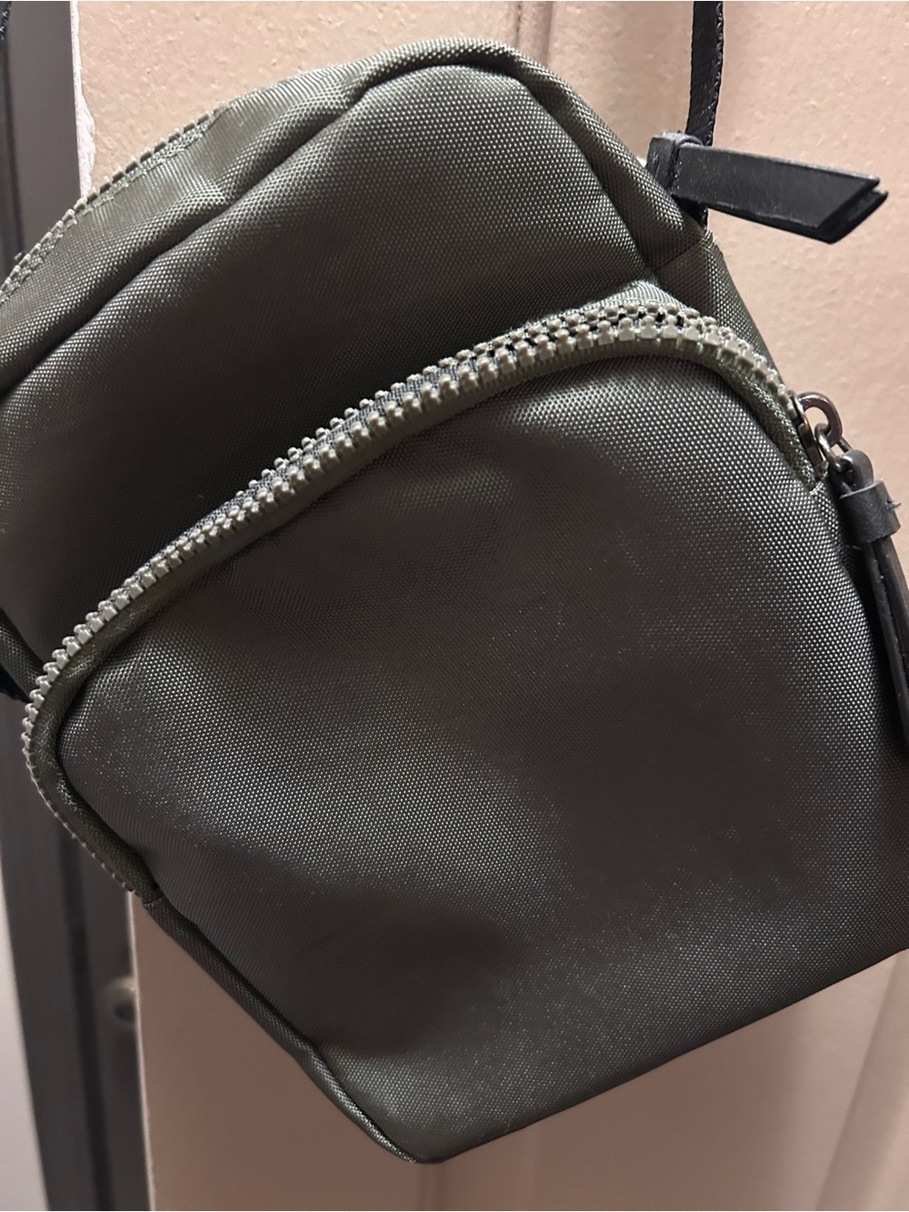 Men's Olive Green Crossbody Shoulder Bag from Target!